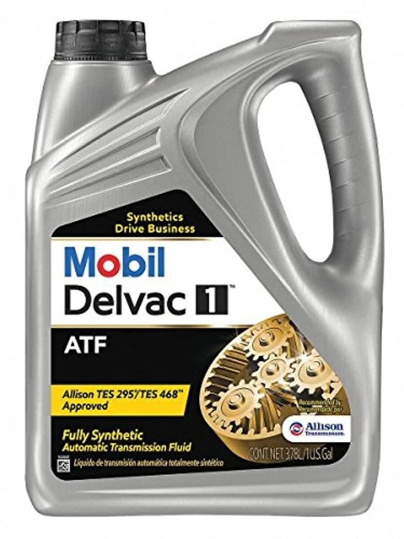 MOBIL 122062 Auto Trans Fluid; Synthetic; 1 Gallon Jug
