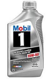 MOBIL 122377 M1 15W50 6X1 QT, SAE 15W-50; Synthetic; 1 Quart Bottle (Case of 6) - High quality product image showing MOBIL 122377 M1 15W50 6X1 QT, SAE 15W-50; Synthetic; 1 Quart Bottle (Case of 6) details and features