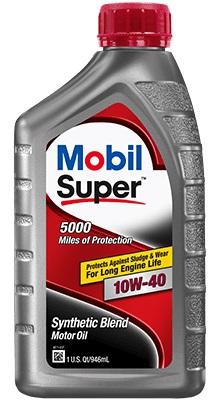 MOBIL 124402 Super 10W40 Motor Oil, 1 Quart (Case of 6) - The Twister Group Tools product