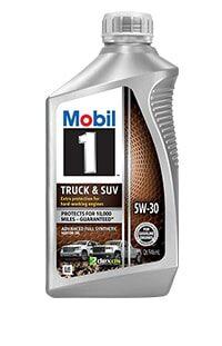 MOBIL 124595 MOBIL 1 TRUCK & SUV 5W-30 6X1QT., SAE 5W-30; Synthetic; 1 Quart Bottle (Case of 6) - The Twister Group Tools product