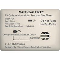 SAFE-T-ALERT 25741WT MINI LP/CO ALARM SURF White