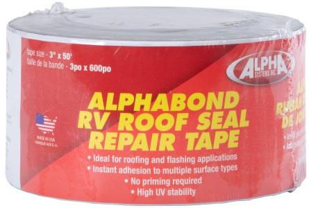 LIPPERT 2020002416 ALPHABOND TPO TAPE 2X50FT WHITE 12 - High quality product image showing LIPPERT 2020002416 ALPHABOND TPO TAPE 2X50FT WHITE 12 details and features