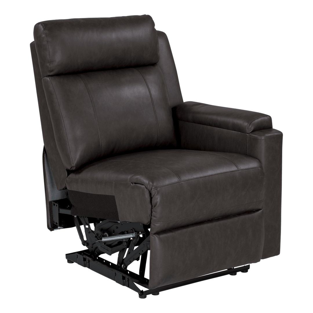 LIPPERT 2020129263 HERITAGE SERIES LEFT HAND RECLINER, Left Hand Recliner; Heritage Series; 27-1/2 Inch Width x 35 Inch Depth x 40 Inch Height Overall; 64 Inch Reclining Depth; 21 Inch Width x 21 Inch Depth x 19 Inch Height Sitting Surface; Millbrae - High quality product image showing LIPPERT 2020129263 HERITAGE SERIES LEFT HAND RECLINER, Left Hand Recliner; Heritage Series; 27-1/2 Inch Width x 35 Inch Depth x 40 Inch Height Overall; 64 Inch Reclining Depth; 21 Inch Width x 21 Inch Depth x 19 Inch Height Sitting Surface; Millbrae details and features