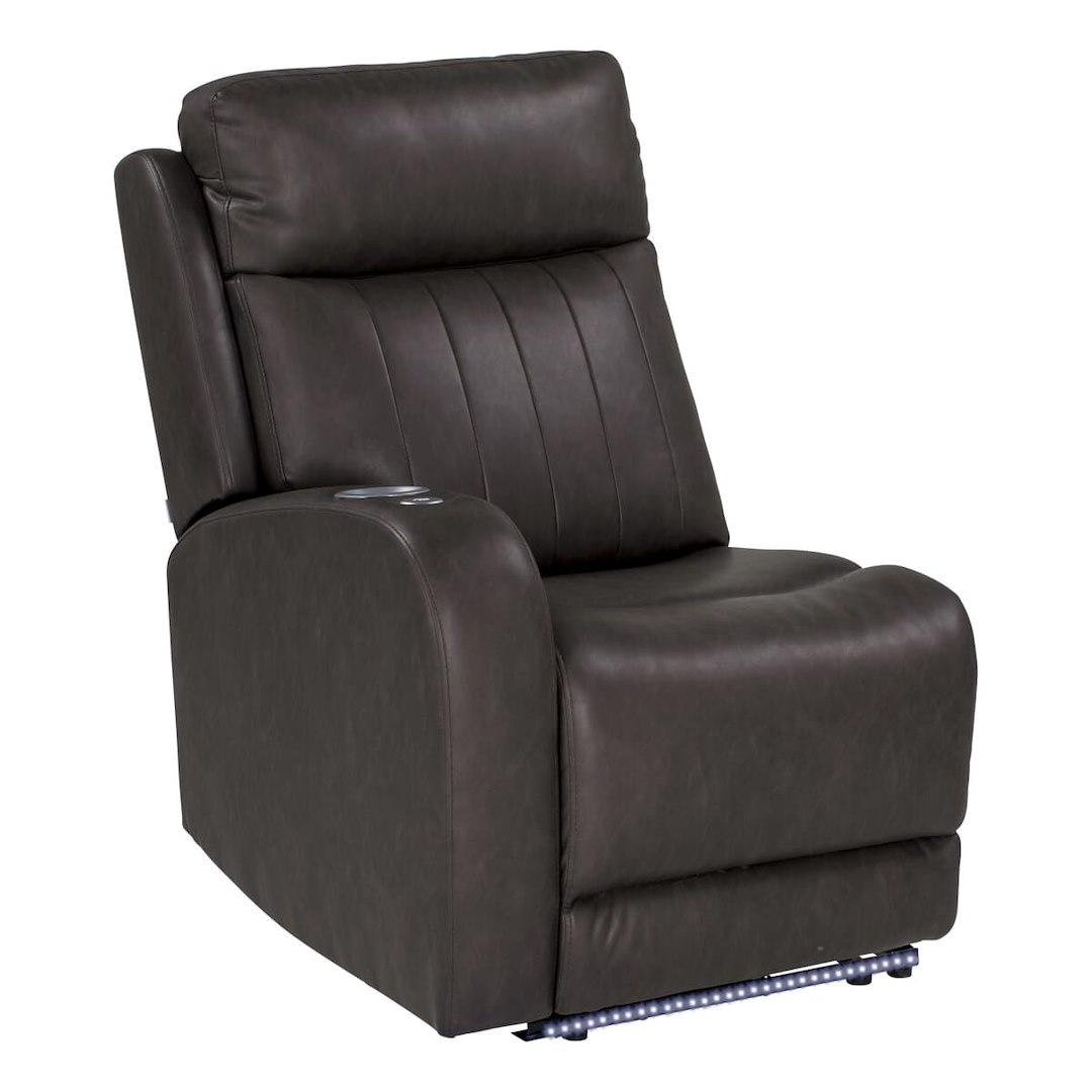 LIPPERT 2020129316 SEISMIC RIGHT HAND RECLINER, Right Hand Recliner; Seismic Series; 27-1/2 Inch Width x 38 Inch Depth x 41 Inch Height Overall; 64 Inch Reclining Depth; 22 Inch Width x 21 Inch Depth x 19 Inch Height Sitting Surface; Millbrae - High quality product image showing LIPPERT 2020129316 SEISMIC RIGHT HAND RECLINER, Right Hand Recliner; Seismic Series; 27-1/2 Inch Width x 38 Inch Depth x 41 Inch Height Overall; 64 Inch Reclining Depth; 22 Inch Width x 21 Inch Depth x 19 Inch Height Sitting Surface; Millbrae details and features