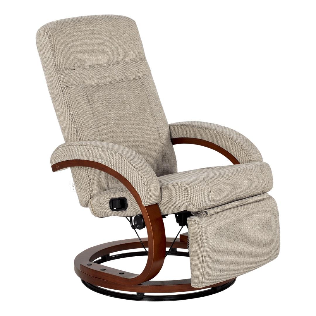 LIPPERT 2020129902 EURO RECLINER CHAIR, Euro Recliner; 26 Inch Width x 33 Inch Depth x 39 Inch Height Overall; 59 Inch Reclining Depth; 20 Inch Width x 20 Inch Depth x 19 Inch Height Siting Surface; Norlina; Polyester Woven Upholstery With Foam Cushion - The Twister Group Tools product