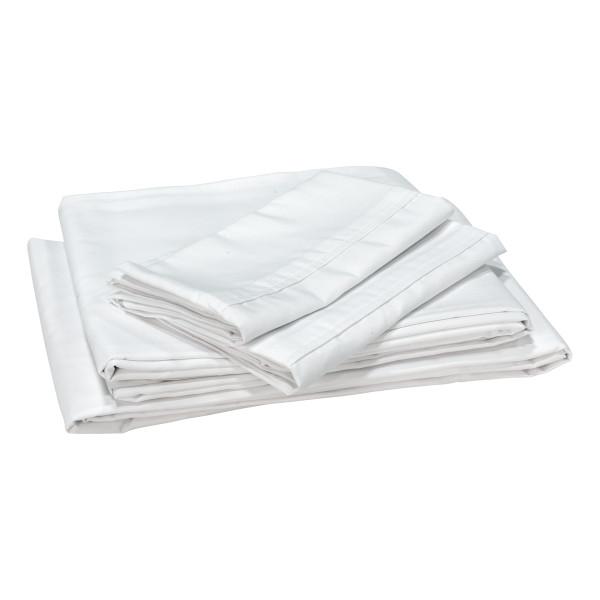 LIPPERT 2020218492 Thomas Payne Microfiber Sheet Set - Narrow King, White - High quality product image showing LIPPERT 2020218492 Thomas Payne Microfiber Sheet Set - Narrow King, White details and features