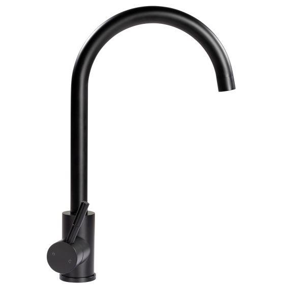 LIPPERT 2021090601 Flow Max Curved Gooseneck Kitchen Faucet for RVs and Residential - The Twister Group Tools product