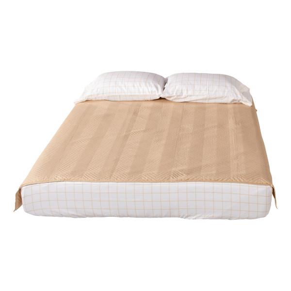 LIPPERT 2022107829 Easy Zzzs RV Bedding Set - Short Queen, Tan Brown - The Twister Group Tools product