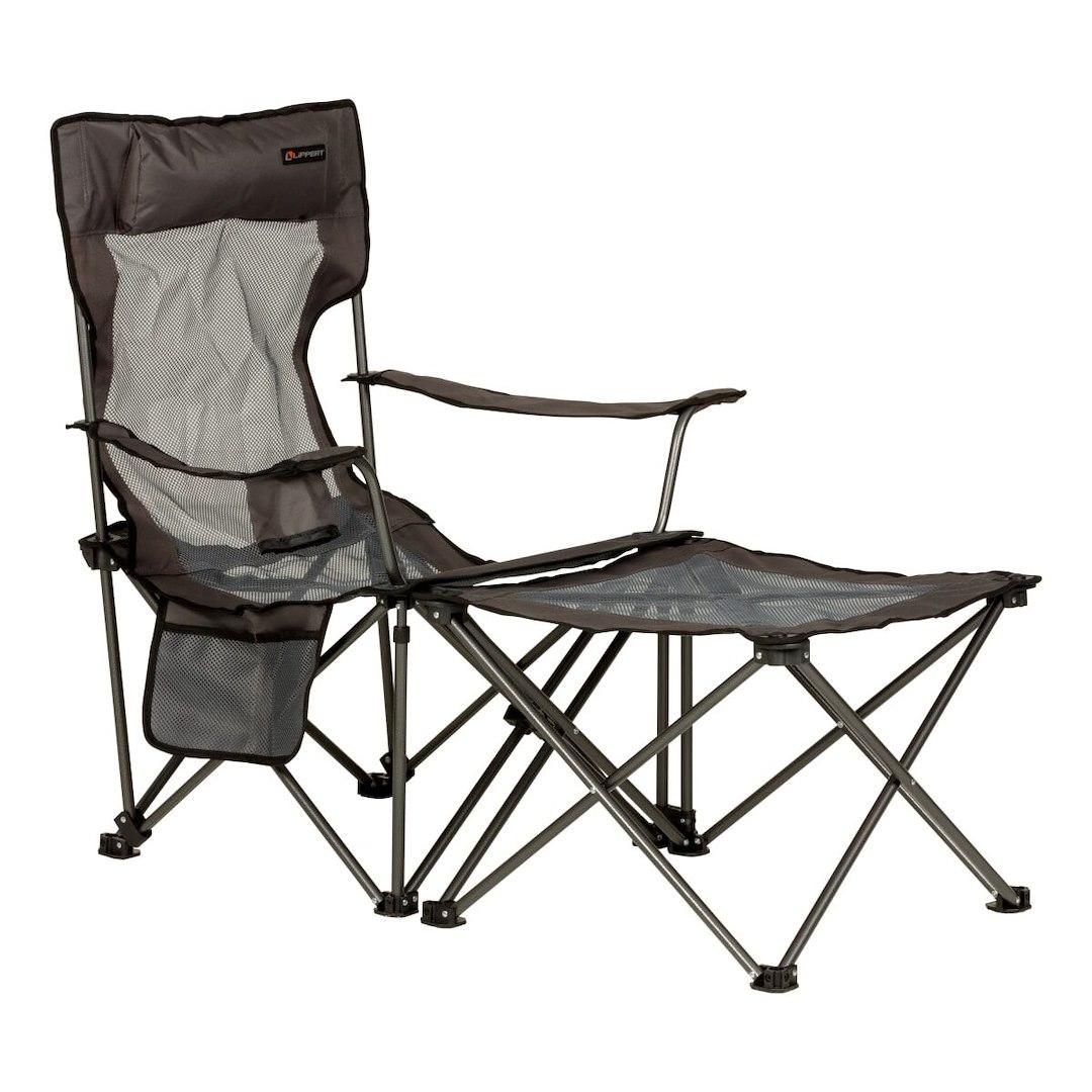 LIPPERT 2022114830 LIPPERT CAMPFIRE 2 POSITION PADDED, 2-Position Reclining Chair; 33-1/2 Inch Depth x 24 Inch Width x 37-1/2 Inch Height Chair Dimensions/ 22-1/2 Inch Depth x 22-1/2 Inch Width x 16 Inch Height Footrest Dimensions - High quality product image showing LIPPERT 2022114830 LIPPERT CAMPFIRE 2 POSITION PADDED, 2-Position Reclining Chair; 33-1/2 Inch Depth x 24 Inch Width x 37-1/2 Inch Height Chair Dimensions/ 22-1/2 Inch Depth x 22-1/2 Inch Width x 16 Inch Height Footrest Dimensions details and features