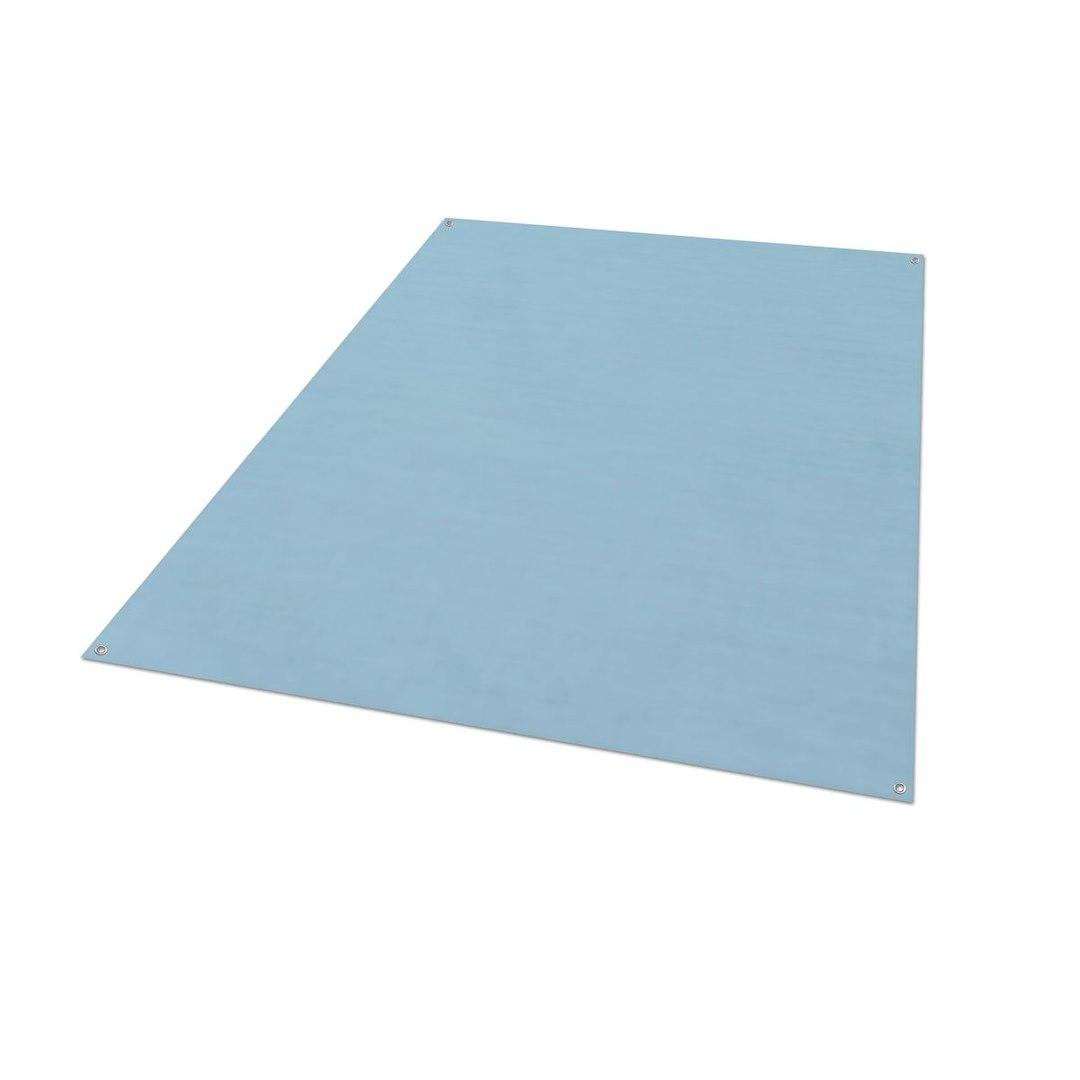 LIPPERT 2022115667 LIPPERT OUTDOOR PATIO RUG - BLUE 8, 16 Foot Length x 8 Foot Width; Blue; Polyvinyl; Non-Reversible Fabric; UV/ Mold/ Mildew Resistant; With Grommets; With Carry Bag; Without Stakes - High quality product image showing LIPPERT 2022115667 LIPPERT OUTDOOR PATIO RUG - BLUE 8, 16 Foot Length x 8 Foot Width; Blue; Polyvinyl; Non-Reversible Fabric; UV/ Mold/ Mildew Resistant; With Grommets; With Carry Bag; Without Stakes details and features