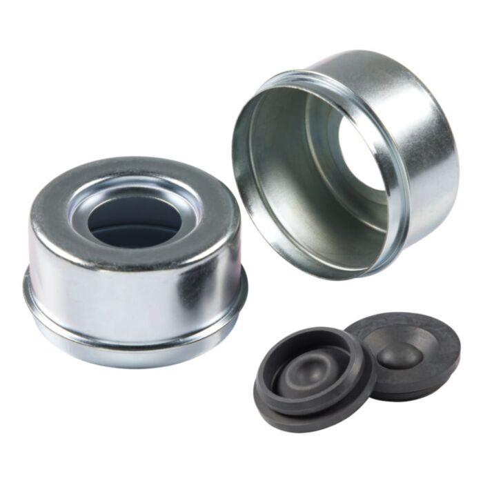 LIPPERT 2023134011 KIT - 7K GREASE CAP 2.72 OD LUBED, Lubed For 7000 To 8000 Pound Lippert Axles; 2.72 Inch Outside Dimensions; DC275L; With 2 Dust Caps And 2 Universal Rubber Inserts - The Twister Group Tools product