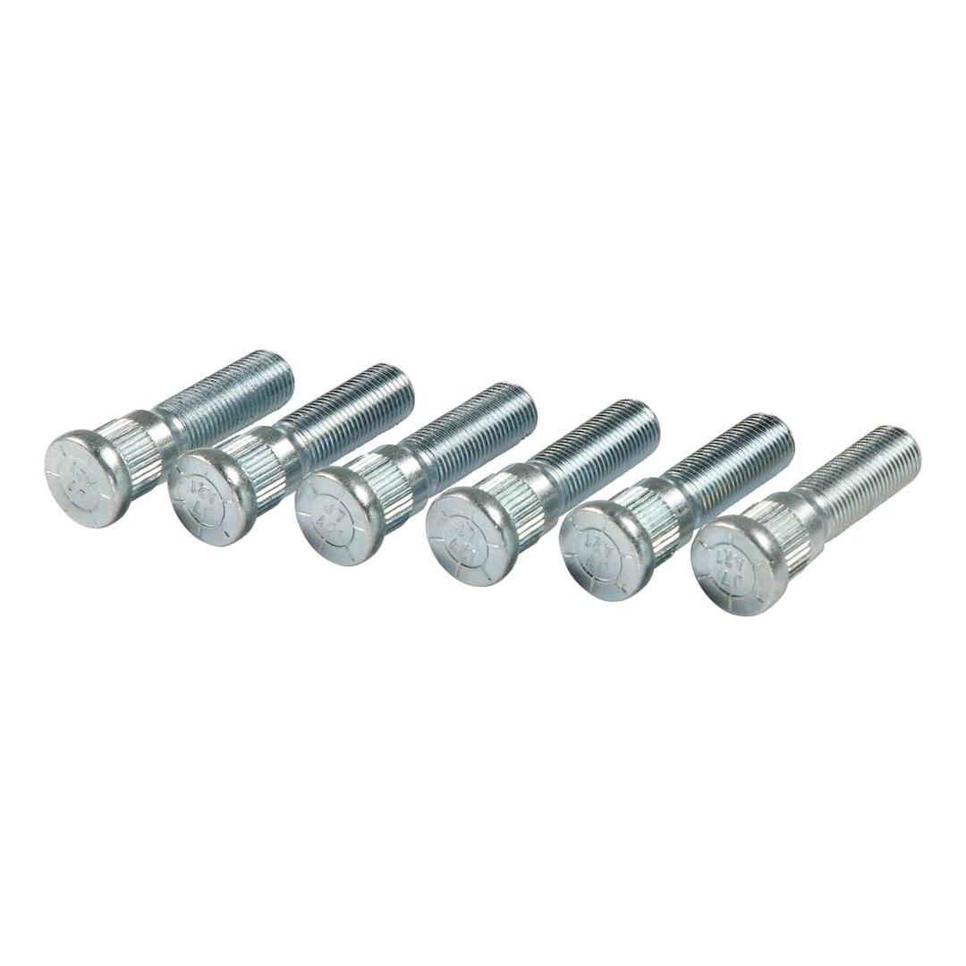 LIPPERT 2023134013 KIT - WHEEL STUDS 1/2 -20 X 2.00, Press-in; 1/2-20 UNF x 2 Inch; 0.617 Inch Spline Diameter; Pack Of 6 - The Twister Group Tools product
