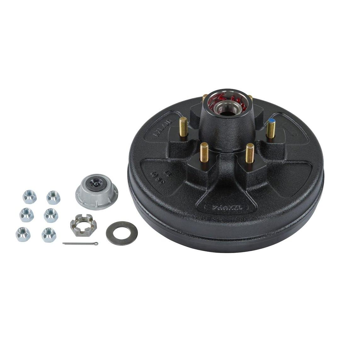 LIPPERT 2024013262 AP KIT - BRAKE HD 655 1/2 STUD COMP, Hub And Drum; Fits Lippert 6000 Pound Axle; 6 x 5-1/2 Inch Diameter Bolt Pattern; Electric Brakes; 12 Inch Diameter; Cast Iron - The Twister Group Tools product