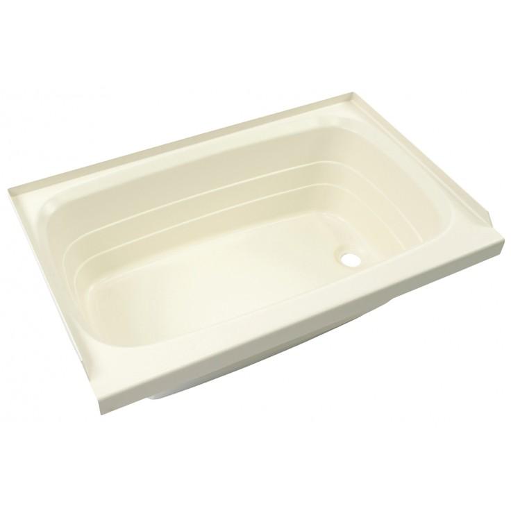 LIPPERT 209376 Replacement Bathtub with Right Drain, Scratch-Resistant ABS Acrylic for RVs, Travel Trailers, 5th Wheels and Motorhomes - High quality product image showing LIPPERT 209376 Replacement Bathtub with Right Drain, Scratch-Resistant ABS Acrylic for RVs, Travel Trailers, 5th Wheels and Motorhomes details and features