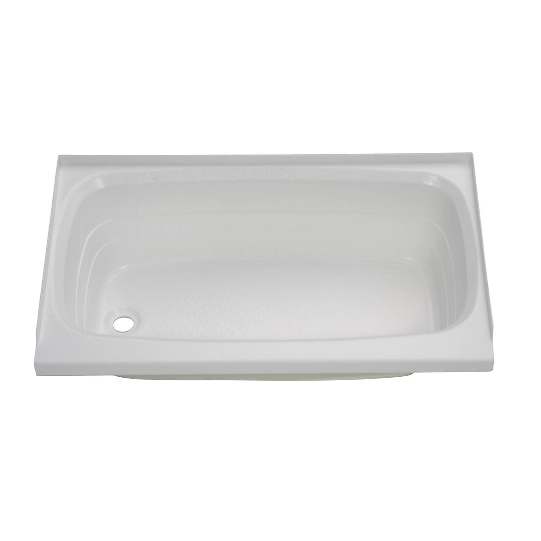 LIPPERT 209673 Replacement 24 INCH x 40 INCH White Bathtub with Left Drain, Scratch-Resistant ABS Acrylic for RVs, Travel Trailers, 5th Wheels, Motorhomes - W2440LHSPK - The Twister Group Tools product