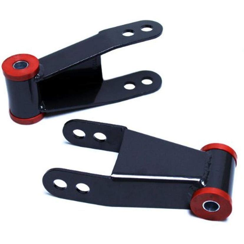 MAXTRAC 410520 2 INCH Rear Lowering Shackle for Chevy C1500/C2500