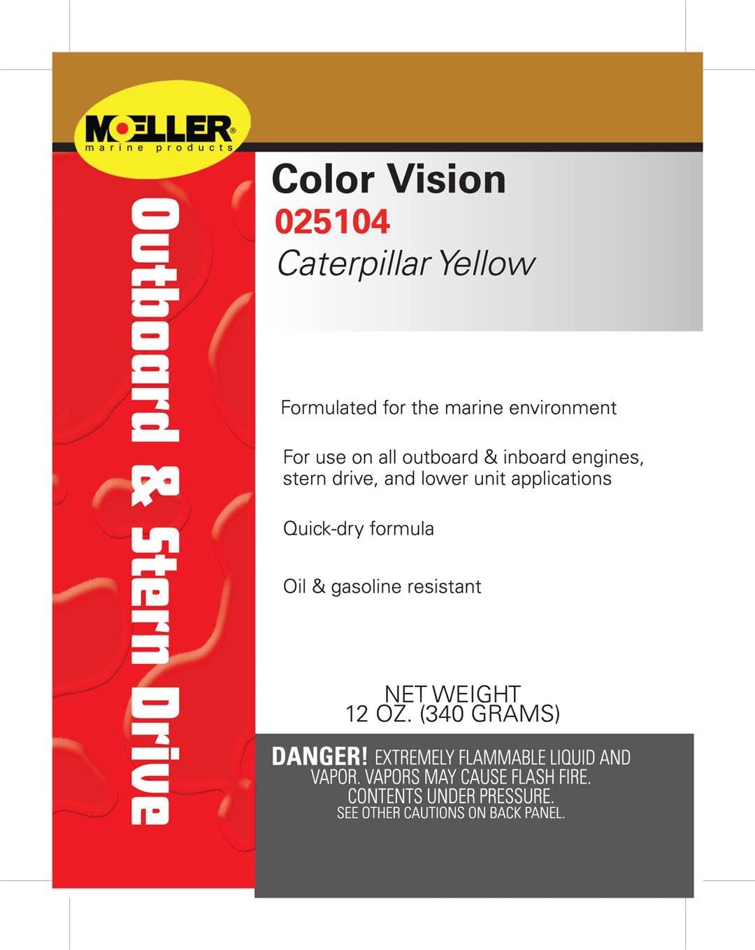MOELLER 025104 Caterpillar Yellow, Engine Paint - The Twister Group Tools product