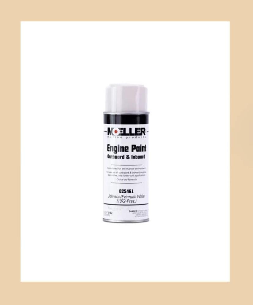 MOELLER 025461 6961 Johnson/Evinrude White (OEM #173744)