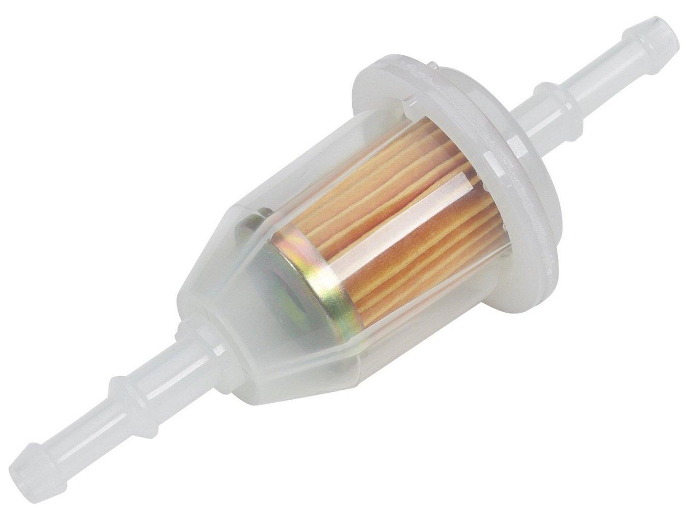 MOELLER 033316-10 Disposable in-Line Fuel Filter (5/16 INCH Barbs) - High quality product image showing MOELLER 033316-10 Disposable in-Line Fuel Filter (5/16 INCH Barbs) details and features