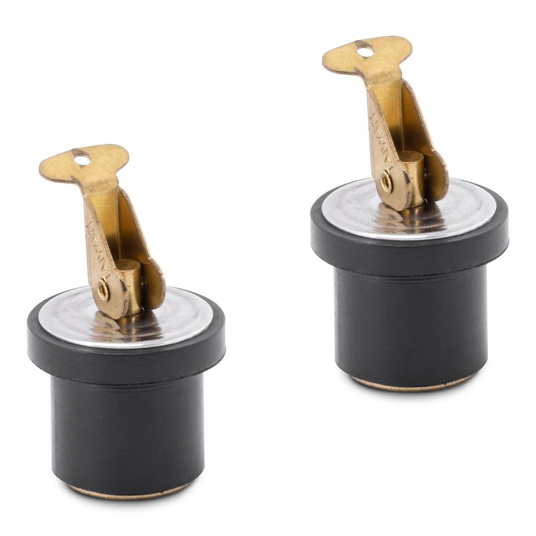 MOELLER 053076-10 7/8FT ID DECK & BAIT WELL PLUG 2 PK, Bailer Seal Rubber Plug; 7/8 Inch Inside Diameter; Pack Of 2 - The Twister Group Tools product