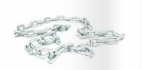 MOELLER 053220-10 ANCHOR LEAD CHAIN GALV 1/4 X 4 IN, Steel Chain; 1/4 Inch Diameter x 4 Foot Length; Galvanized; For 16 Foot Length To 28 Foot Length Boats; With 5/16 Inch Hot Dipped Galvanized Shackle - High quality product image showing MOELLER 053220-10 ANCHOR LEAD CHAIN GALV 1/4 X 4 IN, Steel Chain; 1/4 Inch Diameter x 4 Foot Length; Galvanized; For 16 Foot Length To 28 Foot Length Boats; With 5/16 Inch Hot Dipped Galvanized Shackle details and features