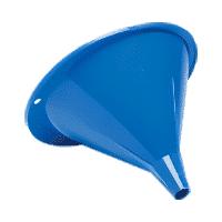 MIDWEST CAN 3516 1 PINT FUNNEL, Round; 6-1/2 Inch Diameter x 5 Inch Height; 1 Pint Capacity; Blue; Polypropylene