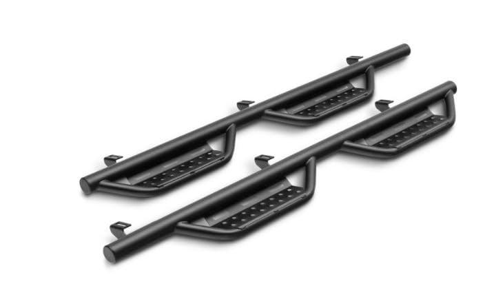 N-FAB 722418212 Nerf RS Steps for Toyota Tundra | Cab Length, Steel, Textured Black Fits 2022-2024 Toyota Tundra CrewMax 5.6FT Short Bed