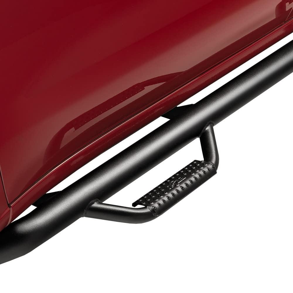 N-FAB C1971QC-TX Nerf Steps for Silverado/Sierra | Cab Length, Heavy Duty Steel, Textured Black Fits 2019-2024 Chevrolet Silverado/GMC Sierra 1500, 2020-2021 2500 / 3500 (Next Gen) Double Cab - High quality product image showing N-FAB C1971QC-TX Nerf Steps for Silverado/Sierra | Cab Length, Heavy Duty Steel, Textured Black Fits 2019-2024 Chevrolet Silverado/GMC Sierra 1500, 2020-2021 2500 / 3500 (Next Gen) Double Cab details and features