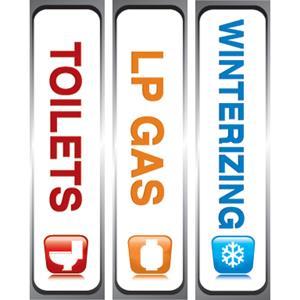 NTP SSBPACKAGE STORE FIXTURE MERCH DISPLAY RV; SIGN PACKAGE-BLADES