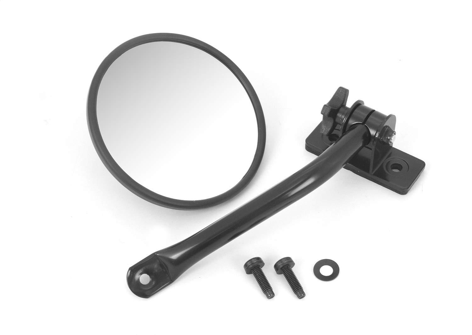 RUGGED RIDGE 11025.10 Quick Release Mirror Relocation Kit, Black Fits 1997-2018 Jeep Wrangler - High quality product image showing RUGGED RIDGE 11025.10 Quick Release Mirror Relocation Kit, Black Fits 1997-2018 Jeep Wrangler details and features