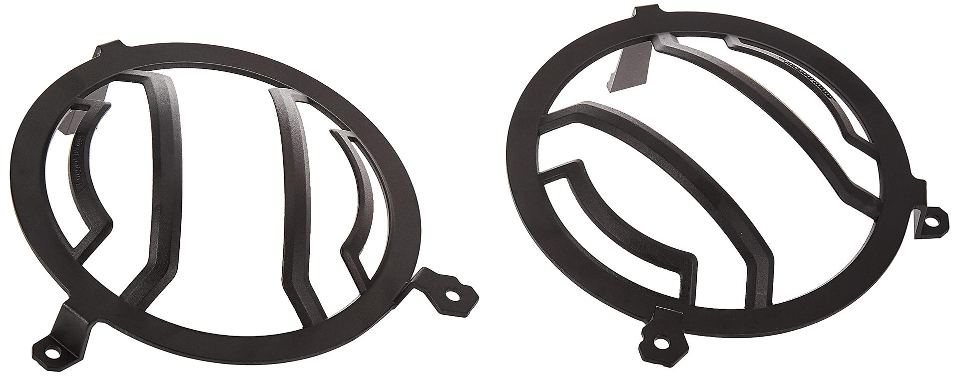 RUGGED RIDGE 11230.21 Elite Headlight Guards Fits 2018-2024 Jeep Wrangler JL; 2020-2024 Jeep Gladiator JT - High quality product image showing RUGGED RIDGE 11230.21 Elite Headlight Guards Fits 2018-2024 Jeep Wrangler JL; 2020-2024 Jeep Gladiator JT details and features