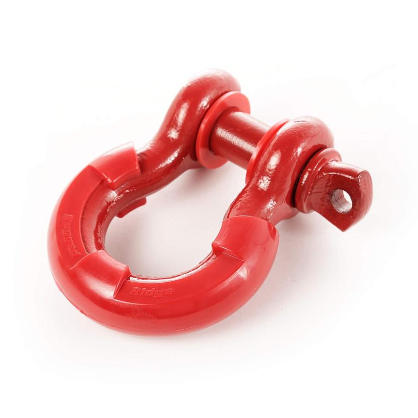 RUGGED RIDGE 11235.31 D-Ring Shackle Isolator Kit, Red Pair, 3/4 inch