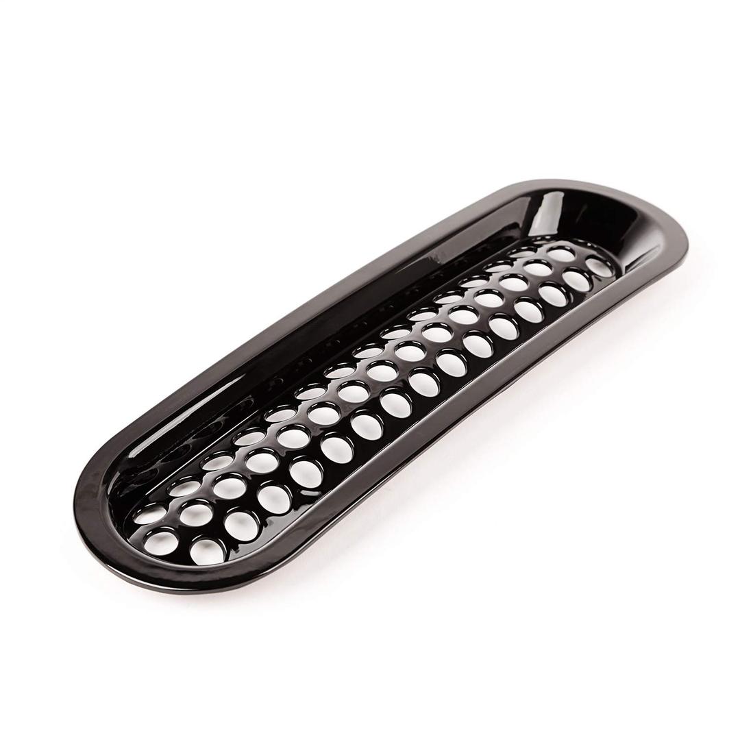 RUGGED RIDGE 11306.31 Grille Insert Kit, Perforated, Black Fits 2007-2018 Jeep Wrangler JK - The Twister Group Tools product