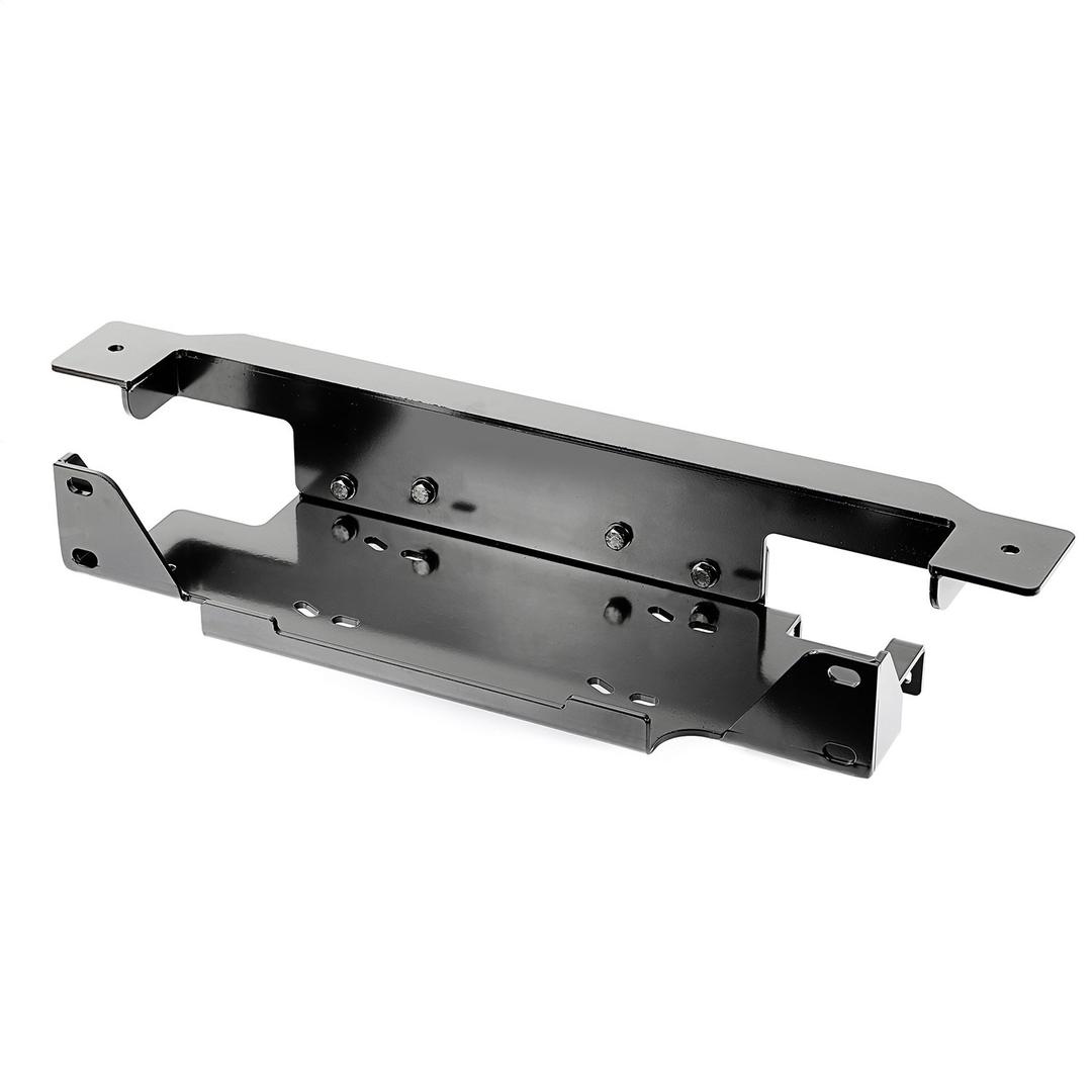 RUGGED RIDGE 11543.15 Winch Mounting Plate, Stamped Bumper, Steel Fits 2013-2018 Jeep Wrangler JK - The Twister Group Tools product