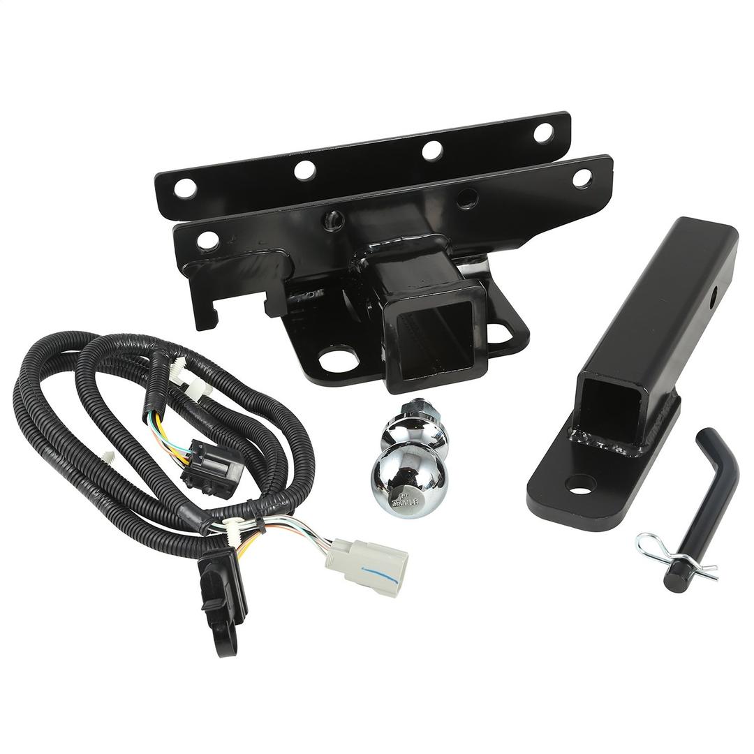 RUGGED RIDGE 11580.54 Trailer Hitch Kit, 2 inch Ball; 07-18 Jeep Wrangler JK - The Twister Group Tools product