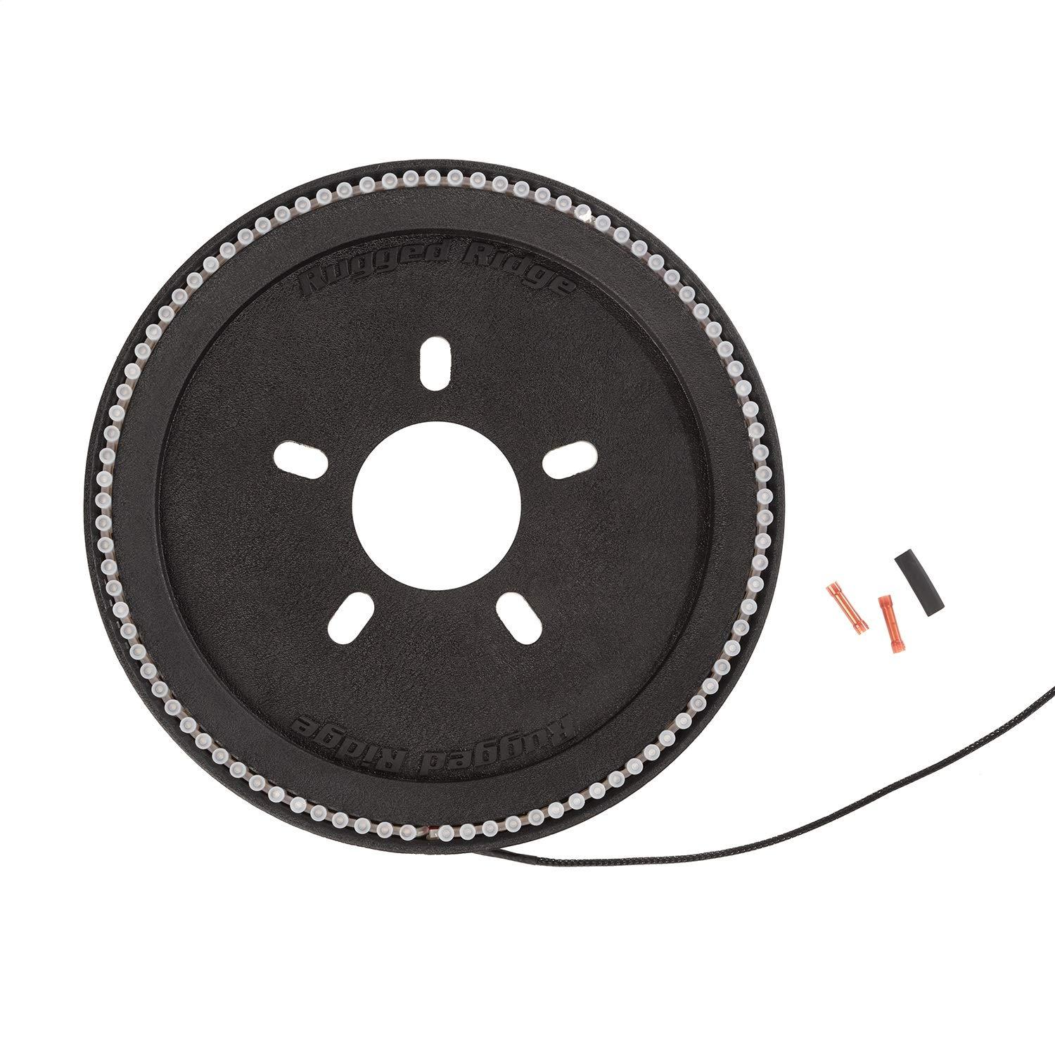 RUGGED RIDGE 11585.06 Third Brake Light Ring, LED Fits 2018-2024 Jeep JL/JLU - High quality product image showing RUGGED RIDGE 11585.06 Third Brake Light Ring, LED Fits 2018-2024 Jeep JL/JLU details and features