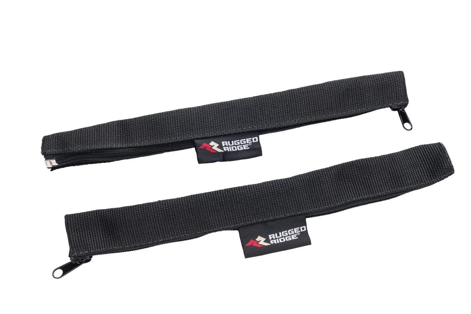 RUGGED RIDGE 12103.02 Door Check Strap; Black; Nylon; Set of 2 - High quality product image showing RUGGED RIDGE 12103.02 Door Check Strap; Black; Nylon; Set of 2 details and features