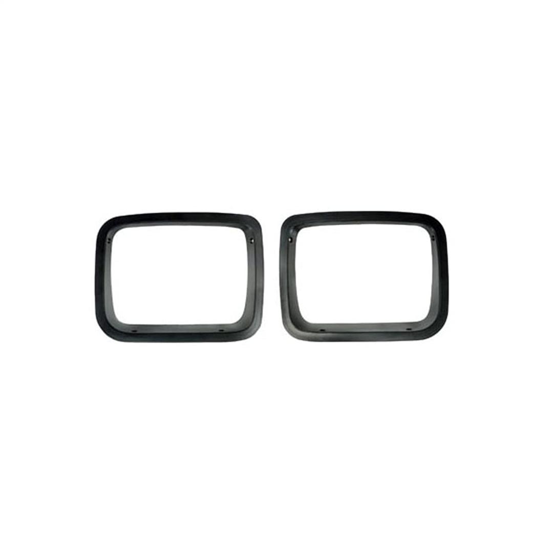 RUGGED RIDGE 12419.24 Headlight Bezel Kit, Black Fits 1987-1995 Jeep Wrangler YJ - The Twister Group Tools product