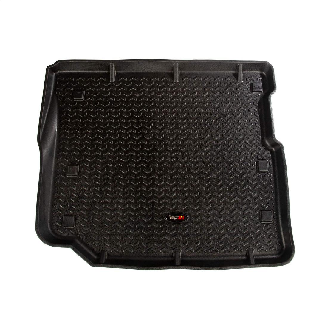 RUGGED RIDGE 12975.49 Floor Liner, Cargo Fits 2018-2024 Jeep Wrangler JL, Black - The Twister Group Tools product
