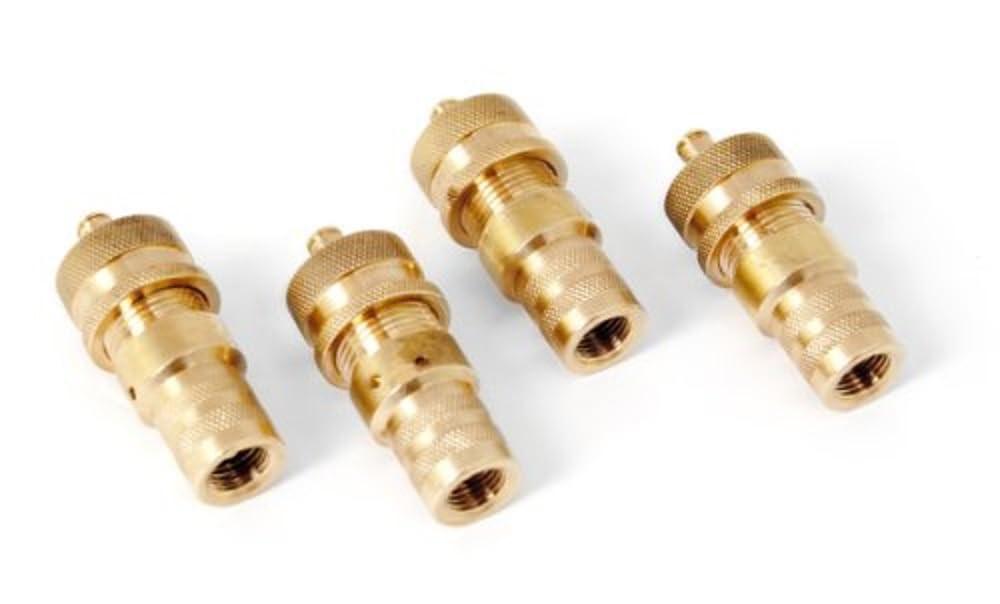 RUGGED RIDGE 15104.53 Tire Deflator Kit, Brass - High quality product image showing RUGGED RIDGE 15104.53 Tire Deflator Kit, Brass details and features