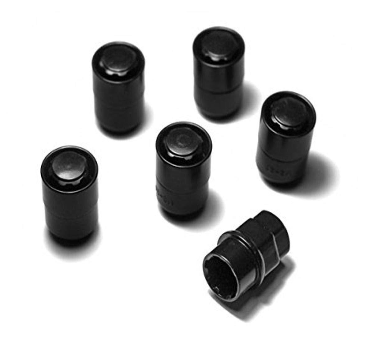 RUGGED RIDGE 16715.21 Wheel Lug Nut Lock Kit, 5 Piece, 1/2-20 Thread, Black - High quality product image showing RUGGED RIDGE 16715.21 Wheel Lug Nut Lock Kit, 5 Piece, 1/2-20 Thread, Black details and features