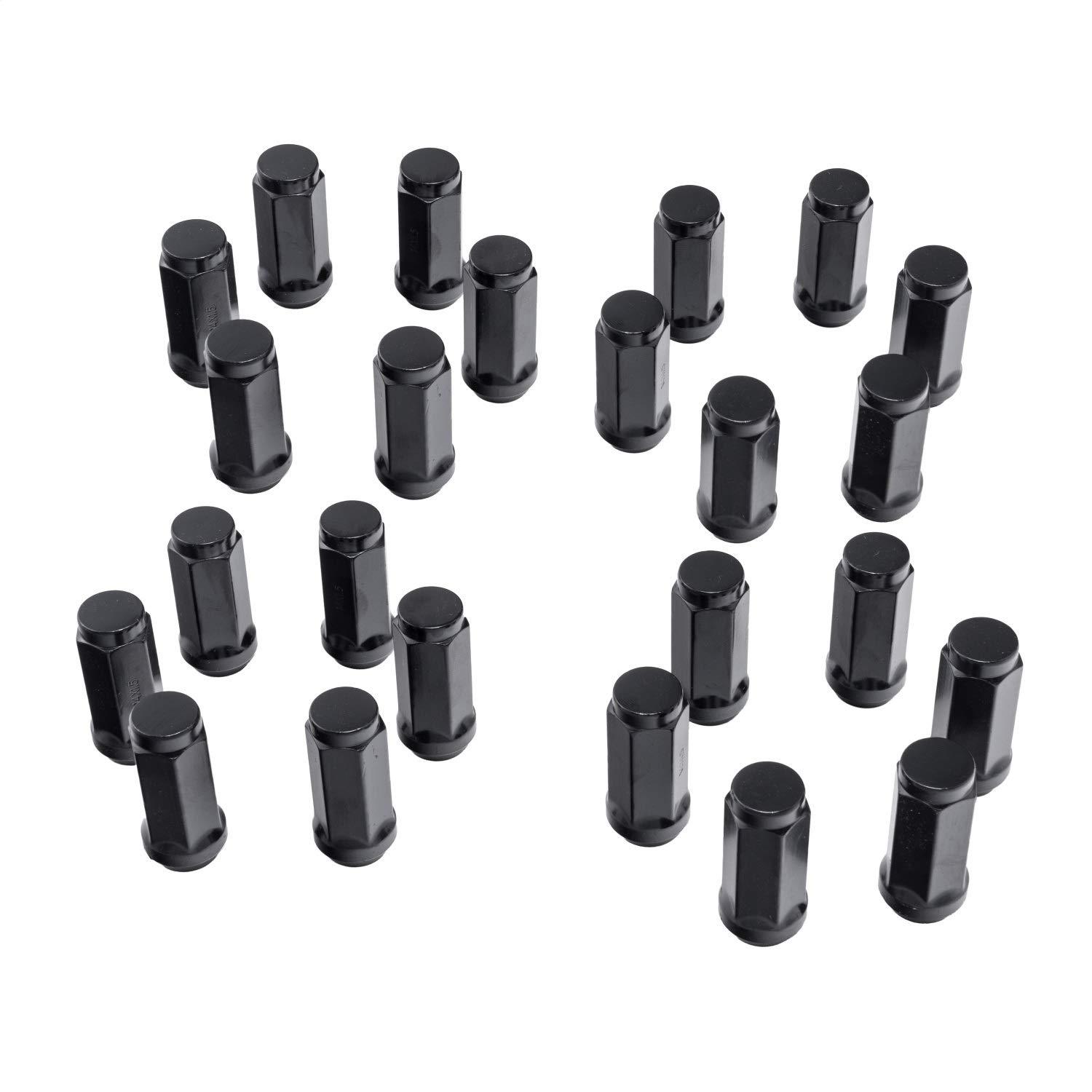RUGGED RIDGE 16715.32 Wheel Lug Nut, Set of 24, Black, M14-1.5 - High quality product image showing RUGGED RIDGE 16715.32 Wheel Lug Nut, Set of 24, Black, M14-1.5 details and features