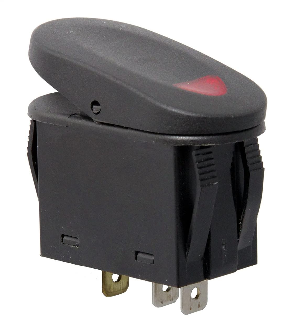 RUGGED RIDGE 17235.02 Rocker Switch, 2 Position, Red - The Twister Group Tools product