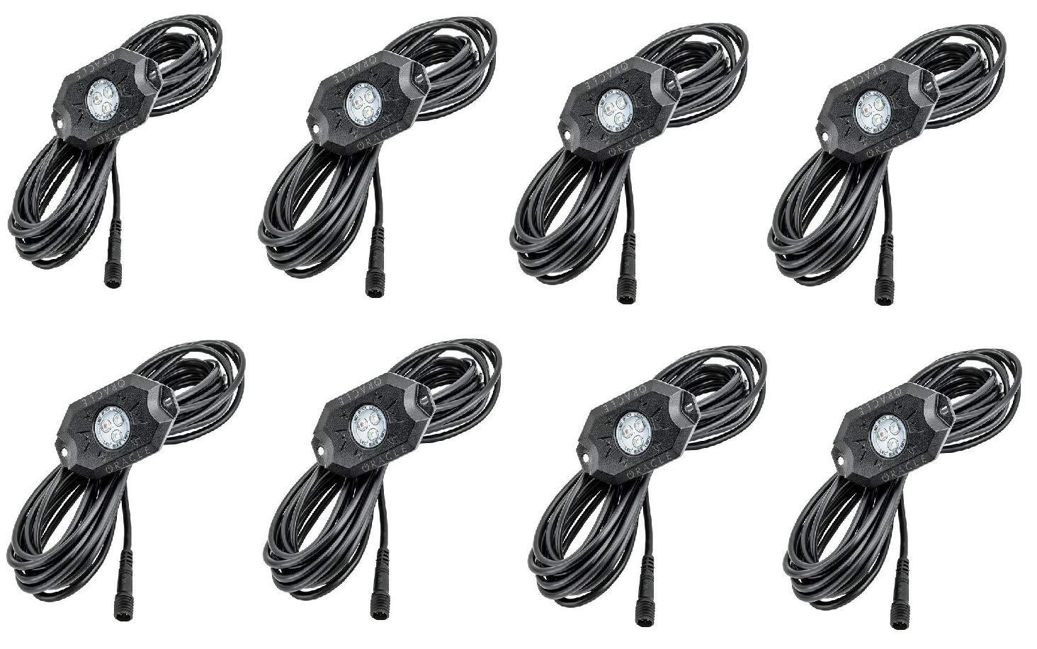 ORACLE LIGHTING 5797-333 Bluetooth ColorSHIFT Underbody Rock Light Kit - 8 PCS - High quality product image showing ORACLE LIGHTING 5797-333 Bluetooth ColorSHIFT Underbody Rock Light Kit - 8 PCS details and features