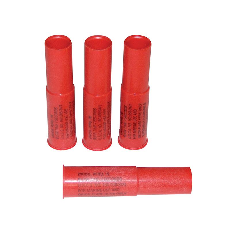 ORION 539 Areial Flare Refill, Red (4 Piece Pack)