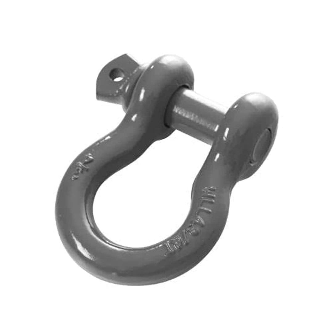 OVERLAND 19019903 OVS Recovery Shackle 3/4 INCH 4.75 Ton - Gray - The Twister Group Tools product