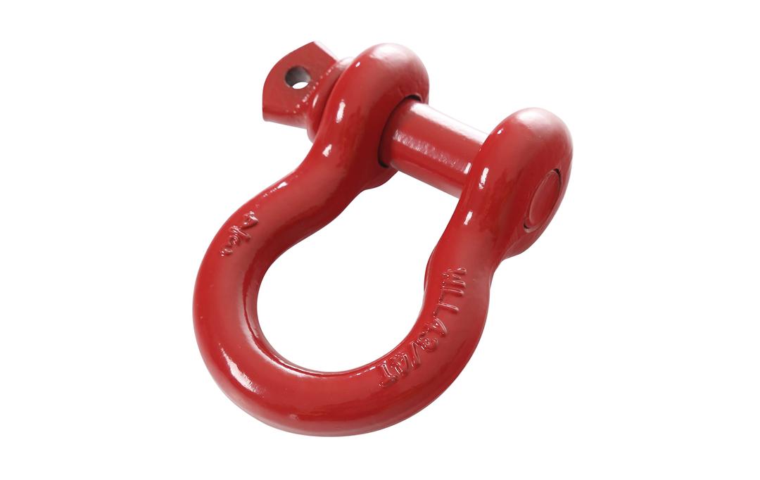 OVERLAND 19019904 Recovery Shackle D Ring 3/4 INCH 4.75 Ton - Red Universal - The Twister Group Tools product