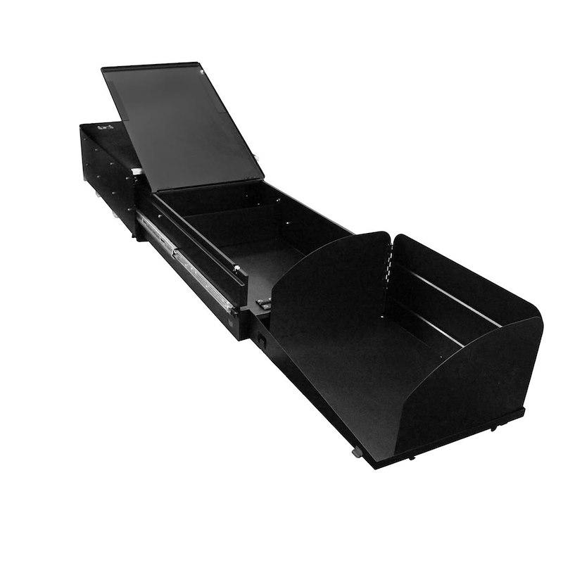 OVERLAND 21010507 Camp Kitchen; Slide-Out; With Cooking Shelf/ Storage/ Refridgrator Slide; 19.75 Inch Length x 35.5 Inch Width x 10.75 Inch Height; Black; Aluminum; Includes 4 Tie Down Straps - High quality product image showing OVERLAND 21010507 Camp Kitchen; Slide-Out; With Cooking Shelf/ Storage/ Refridgrator Slide; 19.75 Inch Length x 35.5 Inch Width x 10.75 Inch Height; Black; Aluminum; Includes 4 Tie Down Straps details and features