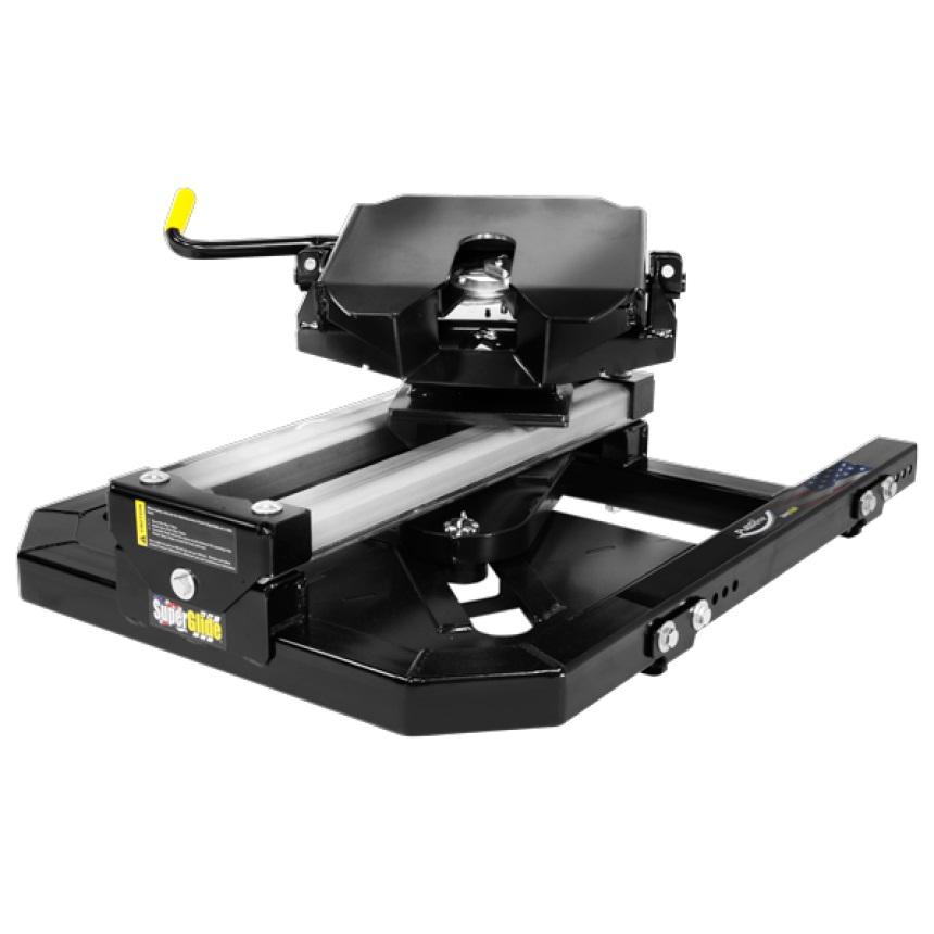 PULLRITE 2300 24K ISR SUPERGLIDE HITCH, Includes Head and Head Support; 24000 Pounds Weight Carrying Capacity; 18 Inch Automatic Slide; Dual Pivot; Requires Mounting Kit - The Twister Group Tools product