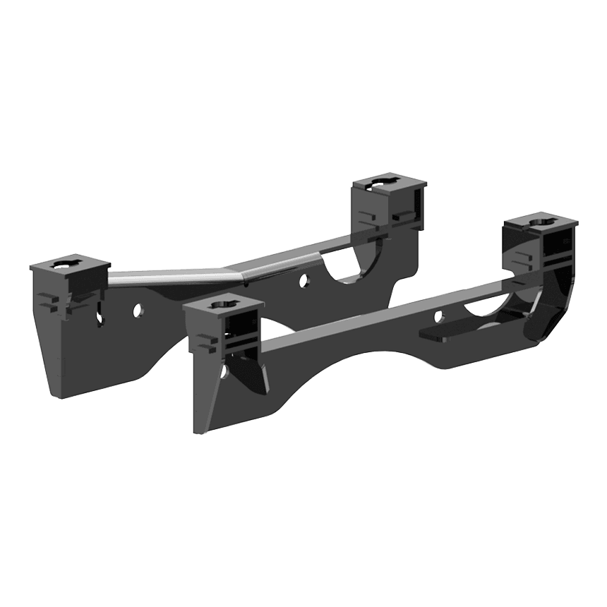 PULLRITE 2332 ISR Series SuperRail Custom Mounting Kit - 2017 Ford F250/F350 with Aluminum Bed - High quality product image showing PULLRITE 2332 ISR Series SuperRail Custom Mounting Kit - 2017 Ford F250/F350 with Aluminum Bed details and features